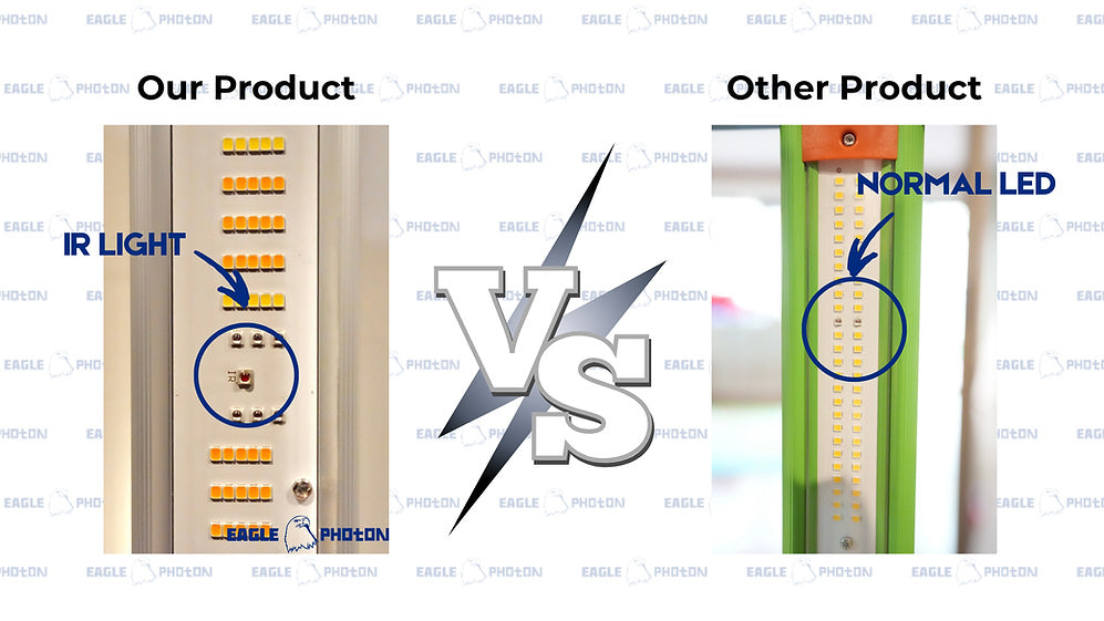 Eagle Photon 1200W 12 Bars LED Grow Light Foldable | Samsung LM281B | Full Spectrum