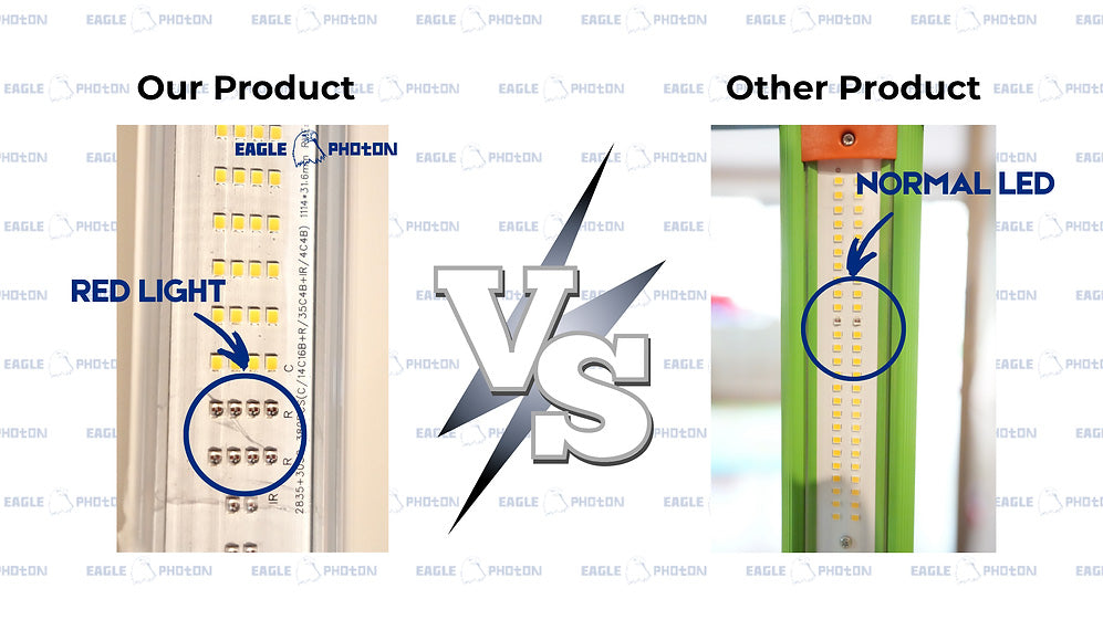 Eagle Photon 1200W 12 Bars LED Grow Light Foldable | Samsung LM281B | Full Spectrum