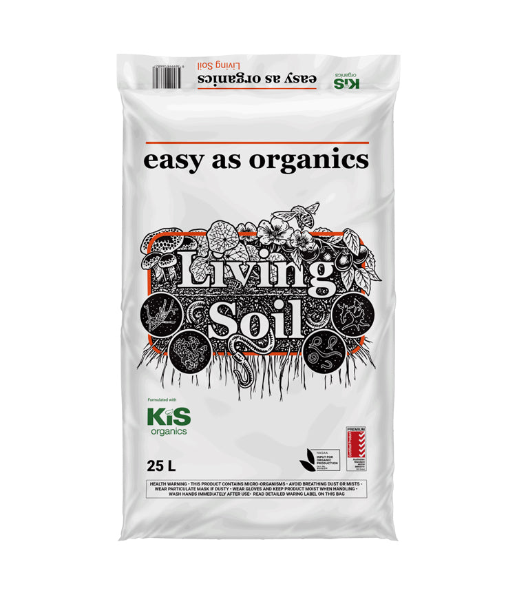 Easy As Organics Living Soil ~ KiS Mix 25L