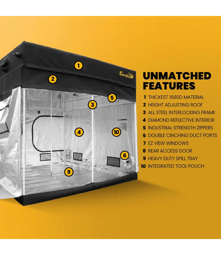Gorilla Grow Tent Shorty 2 x 2.5