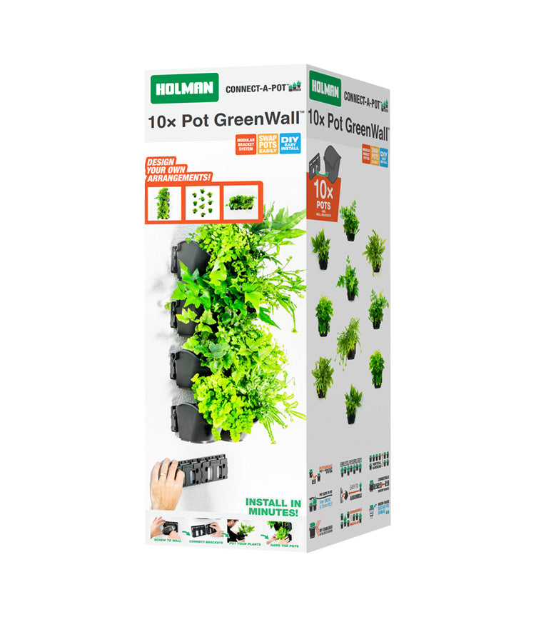 10 Pot Greenwall Kit (Connect-A-Pot)