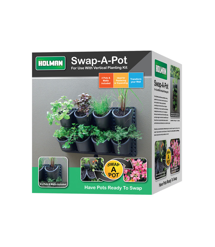 Holman Greenwall Small Clip-On Pots (Swap-A-Pot)