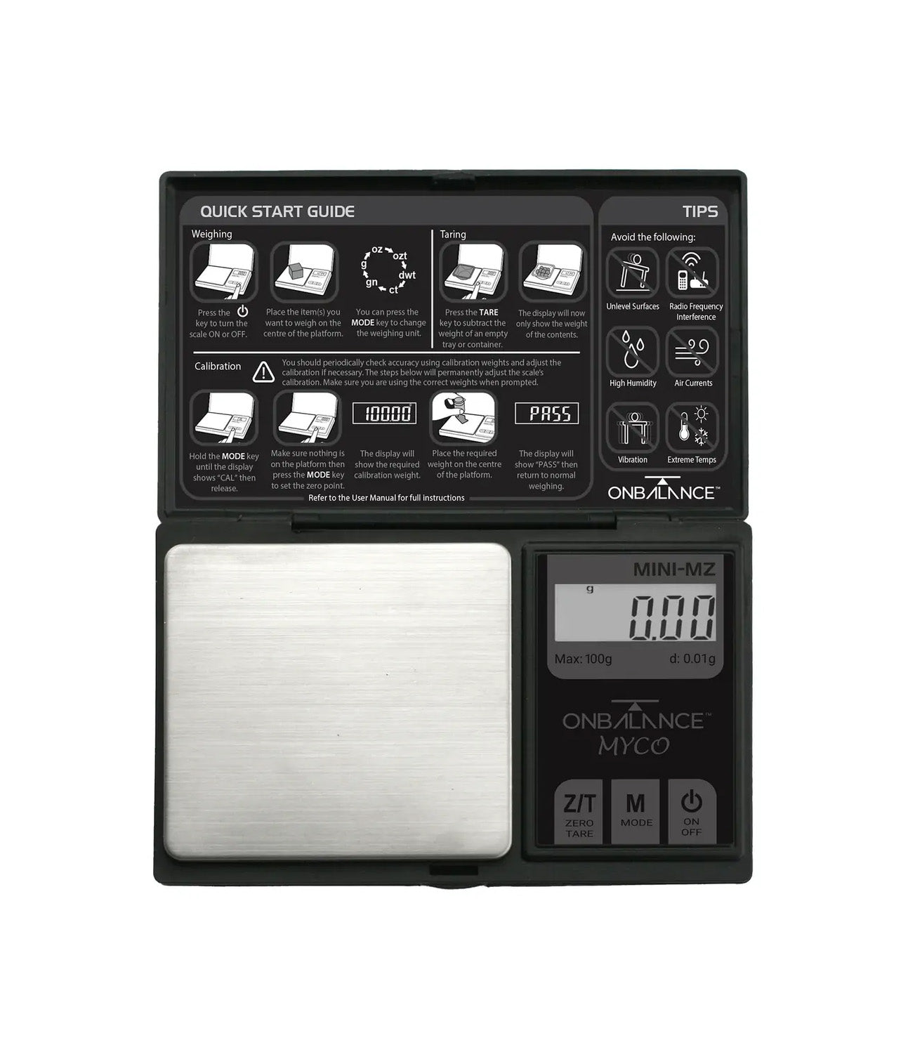 On Balance Myco Mini-MZ Scale 100g x 0.01g