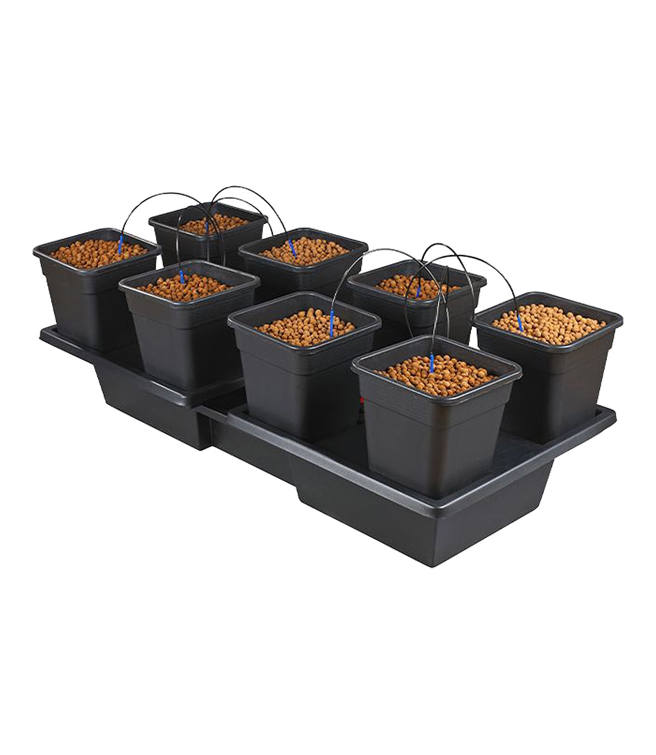 Origin/Wilma L8 (170cm x 75cm) 8 x 18L Pot Set with Pump