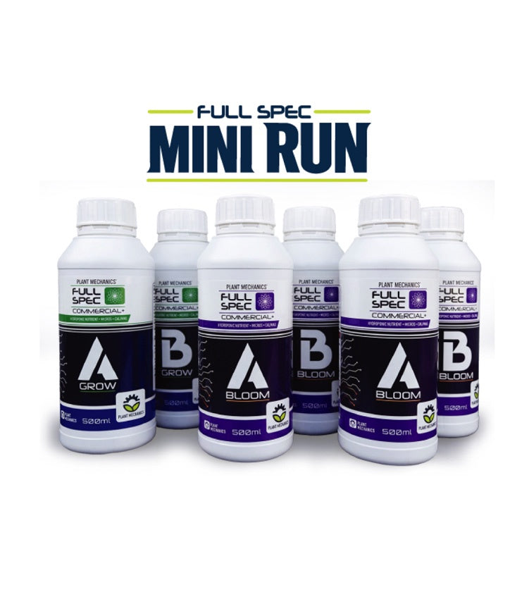 Plant Mechanics Mini Run Full Spec Kit