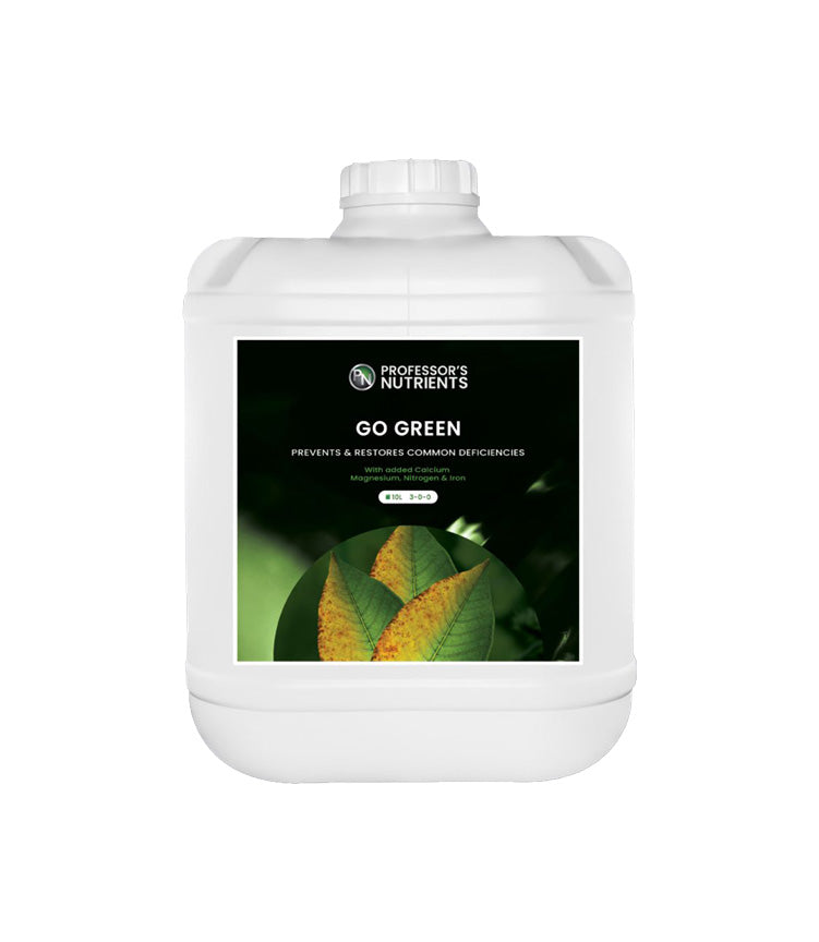 Professor's Nutrients Go Green