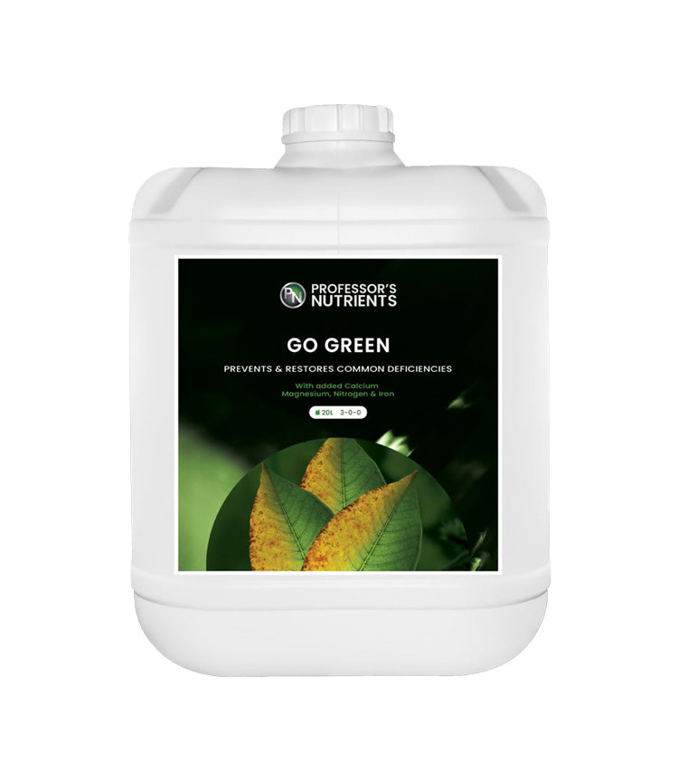 Professor's Nutrients Go Green