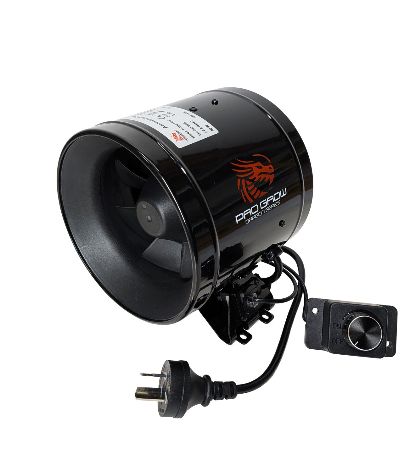 Pro Grow Dragon Series Aeroblast Duct Fan 250mm
