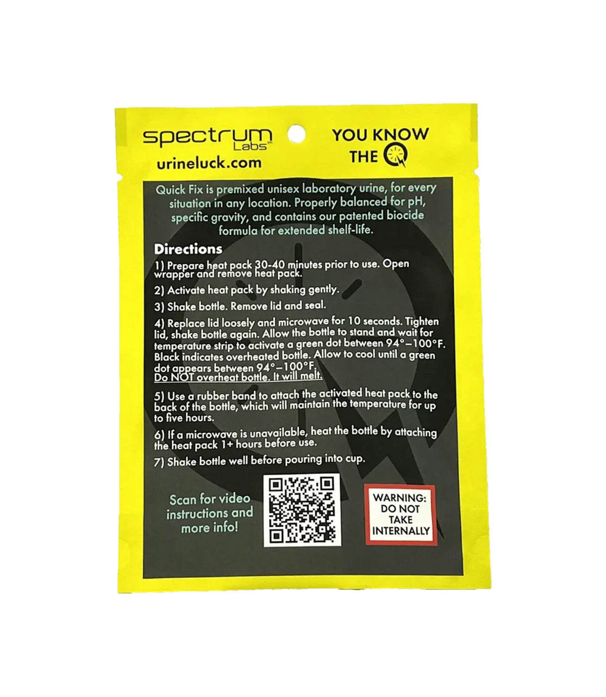 Quick Fix Plus Novelty Synthetic Urine