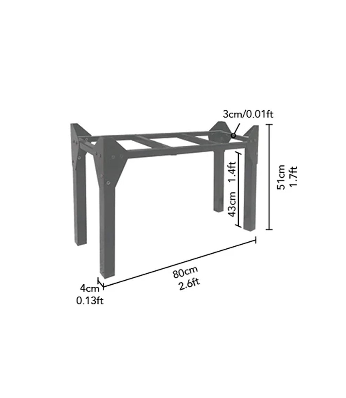 Vegepod Raised Garden Bed Stand Small