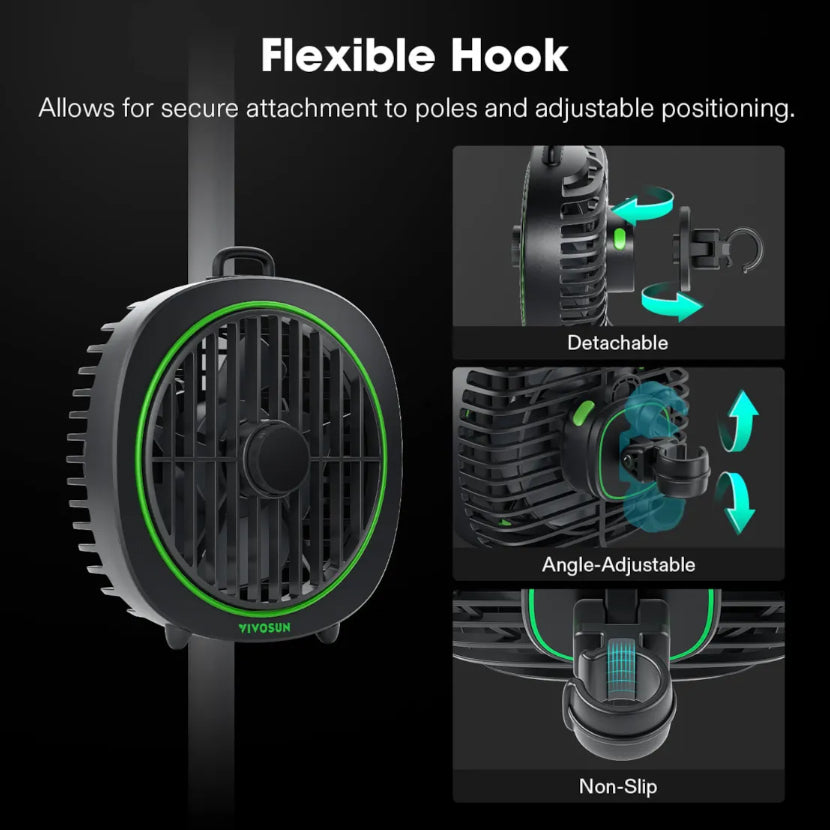 Vivosun Aerowave D4 Clip Fan 4 Inch