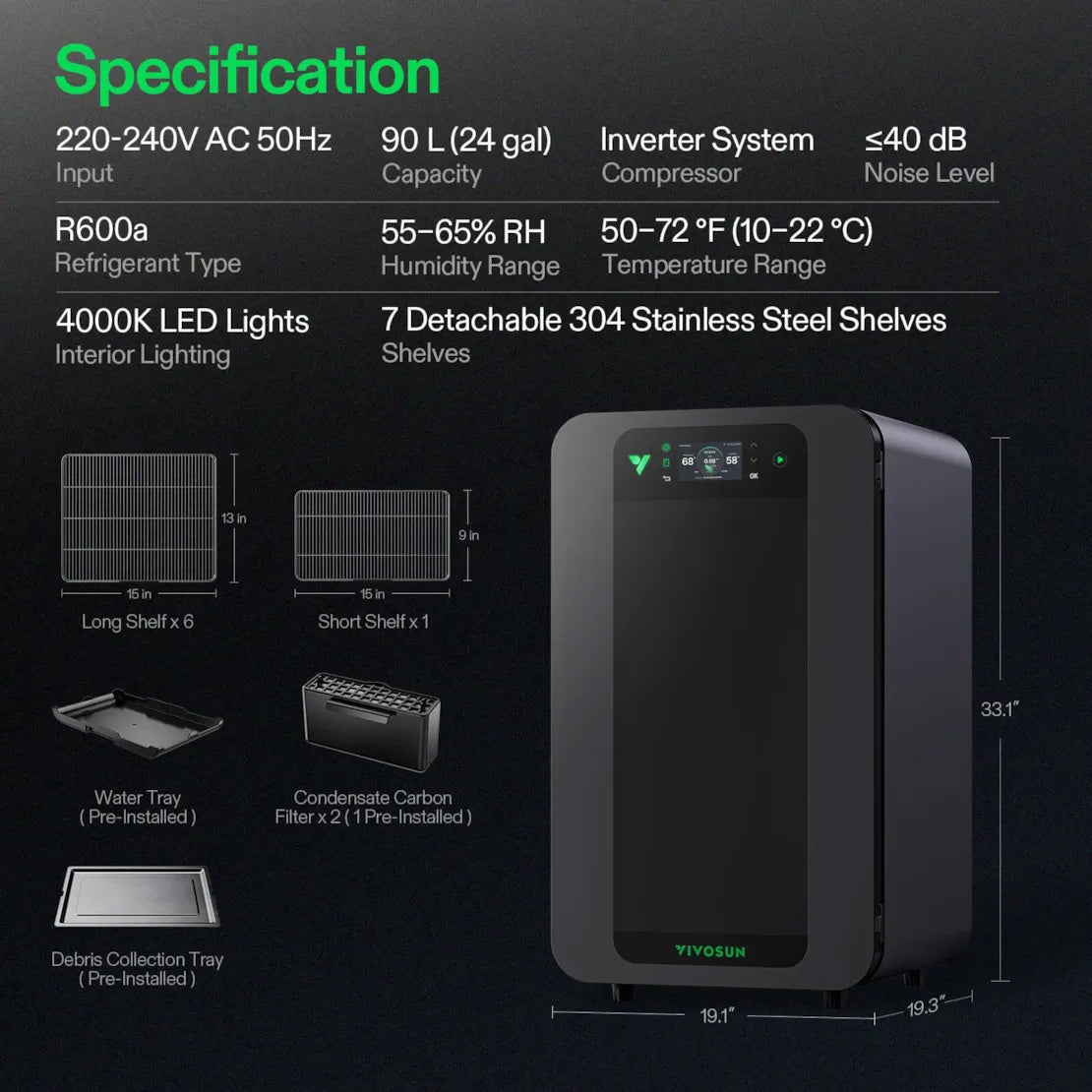 Vivosun Vcure Smart Box