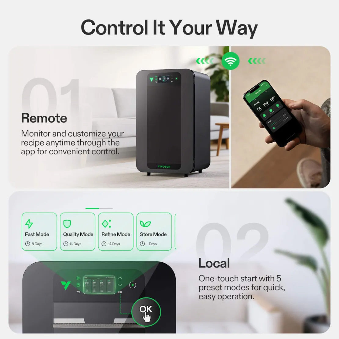 Vivosun Vcure Smart Box