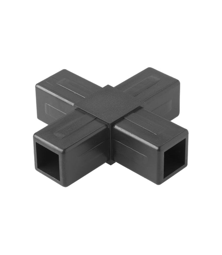 Four Way Plug Adapter 4 Way Flat Connector for Aluminium Tube
