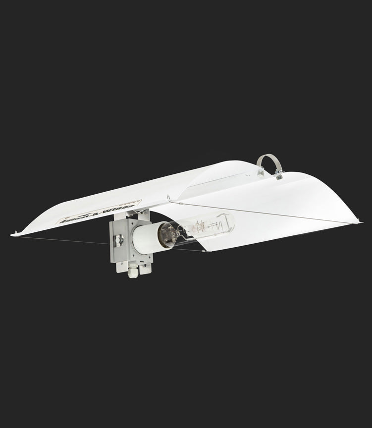 Adjust-a-Wing Defender Small White Reflector NO Lamp Holder