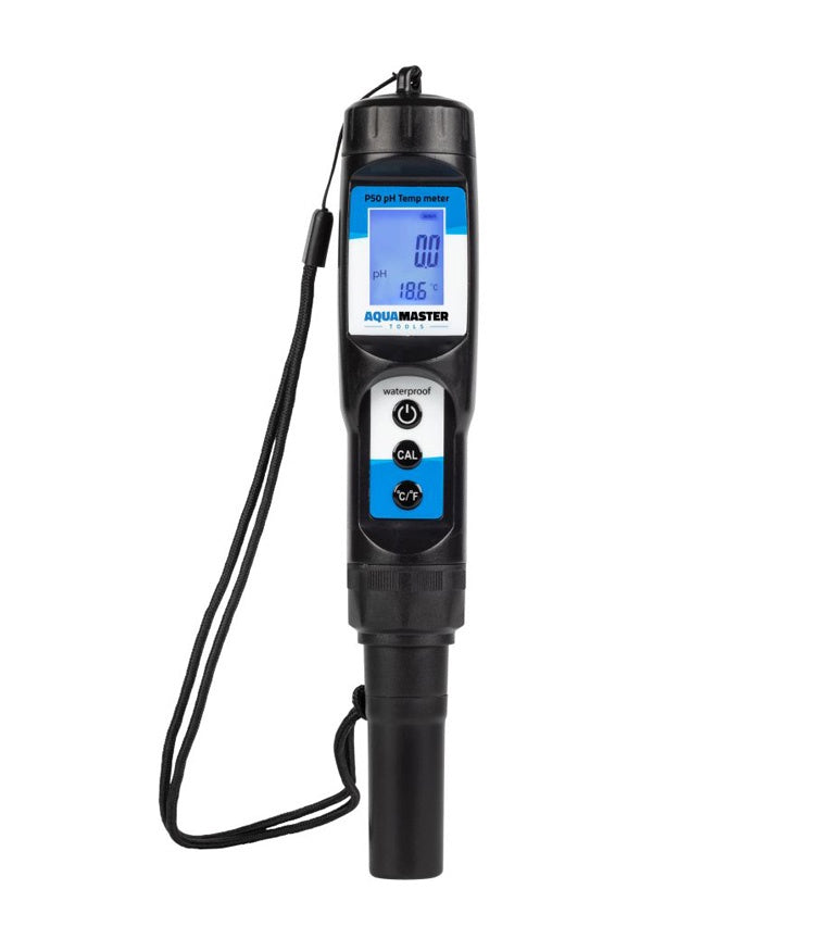 Aqua Master Tools pH Temp Meter P50 Pro