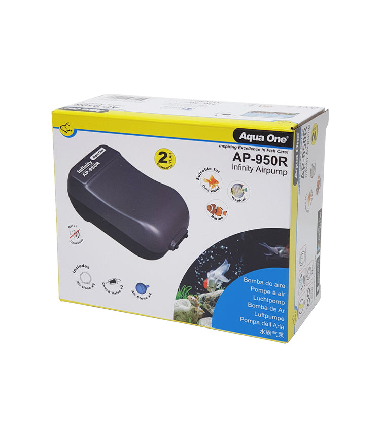 Aqua One Infinity Twin Air Pump AP950R