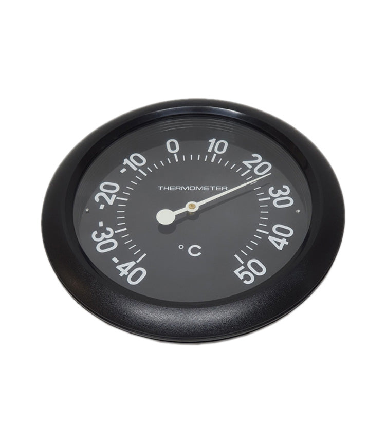 Clock Thermometer 25cm Dial