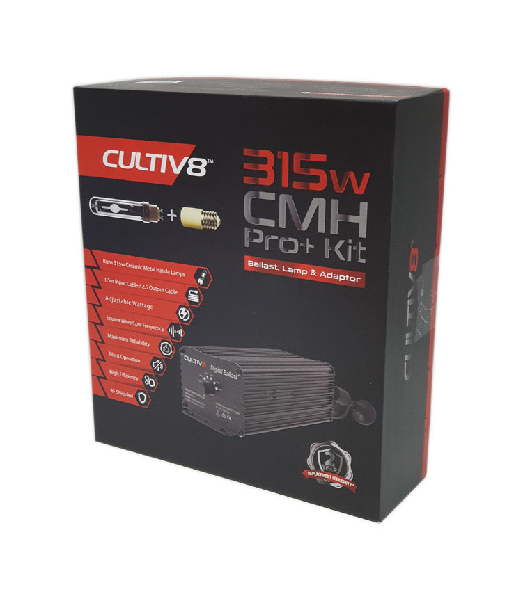 Cultiv8 315w CMH Pro+ Kit (No Reflector)