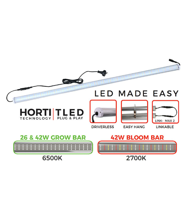 Hortivision TLED Driverless LED 26w & 42w