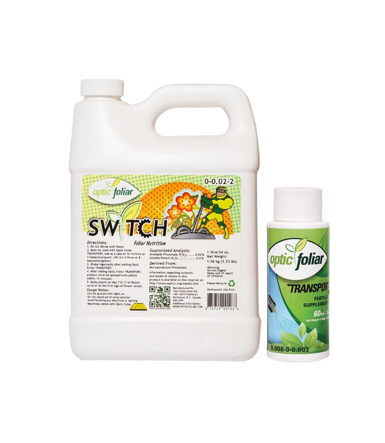 Optic Foliar Switch 1L + 60ml Transport supplement