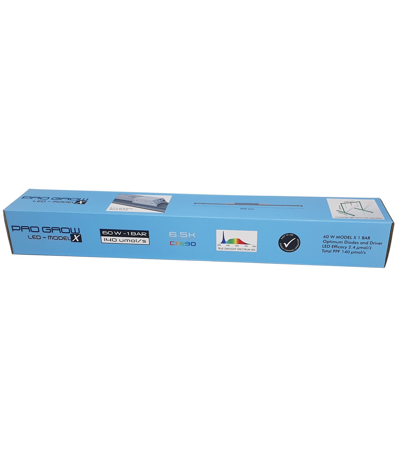 PRO GROW LED 60 W Model X Single Propagation Bar V2