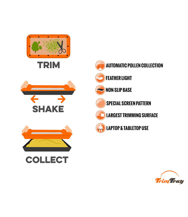 Harvest Trim Tray with 150 Micron Screen