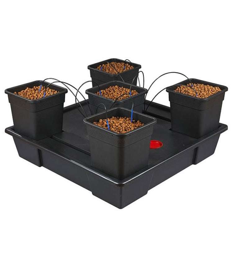 Wilma XXL (115cm x 115cm) 5 Pot Set with Pump